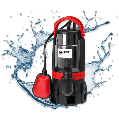 Schmutz- und Klarwasserpumpe 750 W 2-in-1