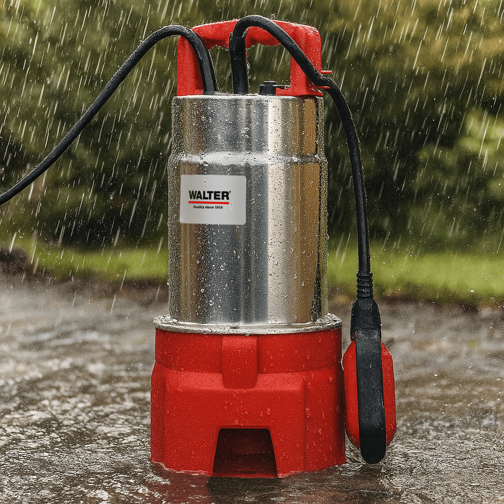 WALTER Schmutzwasserpumpe 1100 W