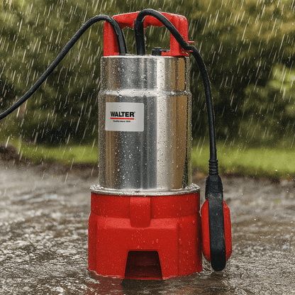 WALTER Schmutzwasserpumpe 1100 W