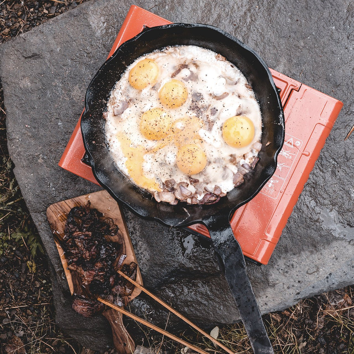 WALTER Campingkocher Gourmet mit Piezo