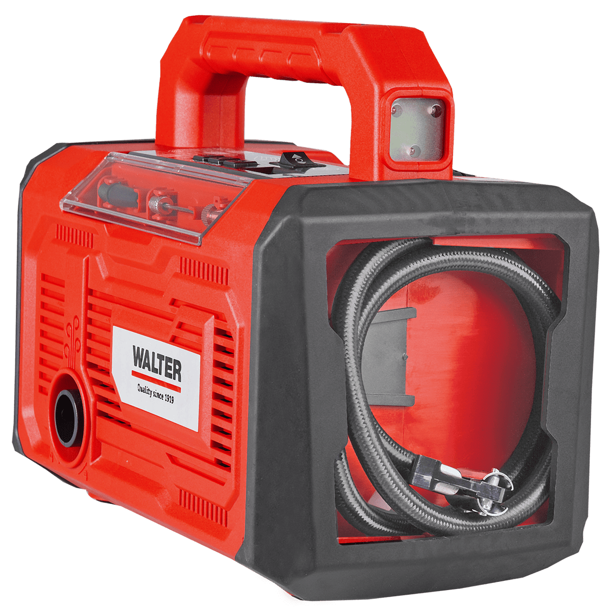 WALTER 3-in-1 Akku-Luft- und Volumenpumpe 20 V