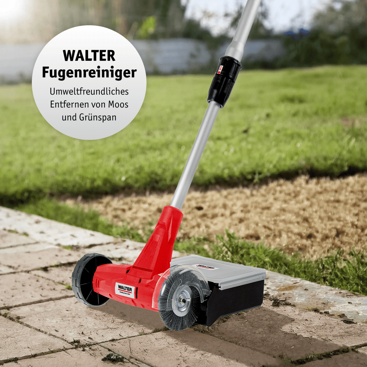 WALTER 2-in-1 Fugenreiniger