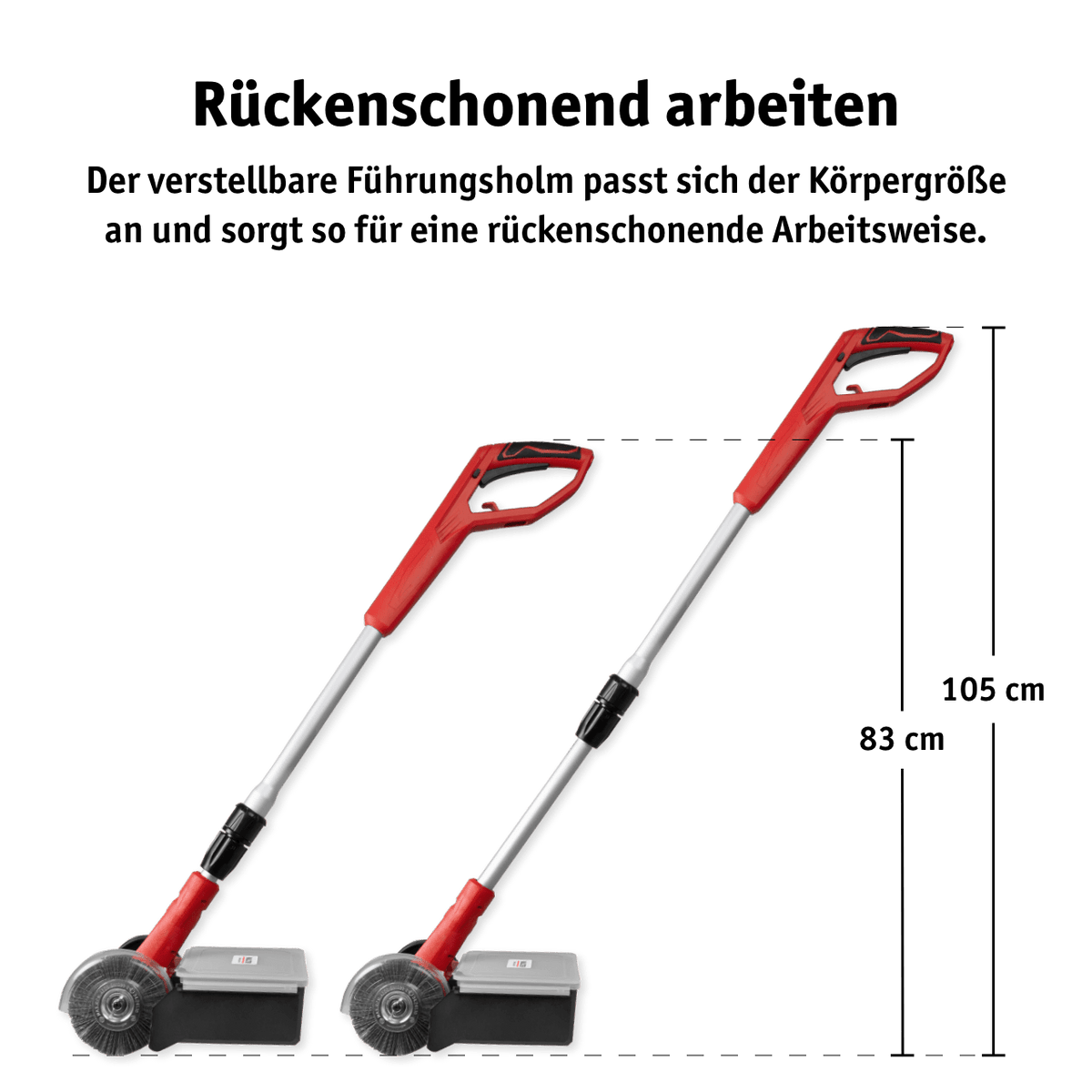 WALTER 2-in-1 Fugenreiniger