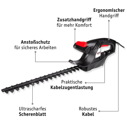 WALTER Elektro - Heckenschere 450 W