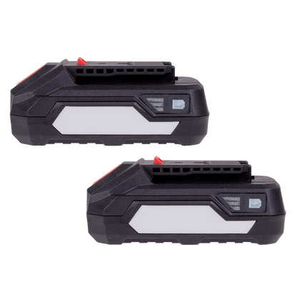 20V Li-Ion cordless drill/driver including 2 batteries