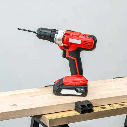 20V Li-Ion cordless drill/driver including 2 batteries