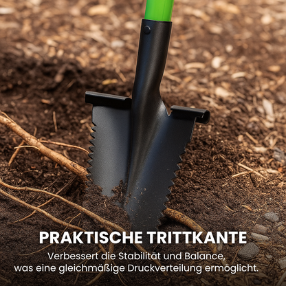 Wurzelspaten aus Carbonstahl
