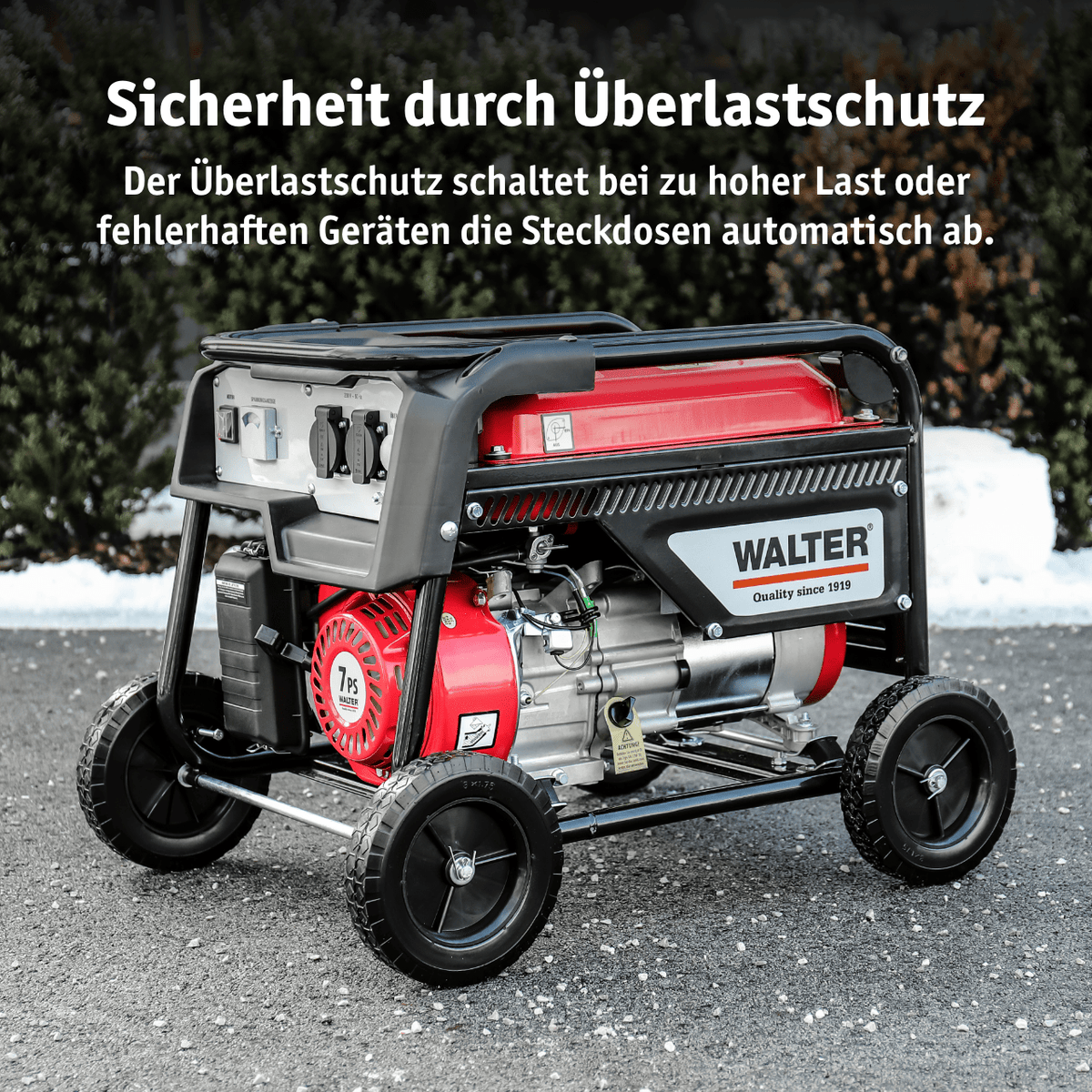 WALTER Stromerzeuger 2 600 W