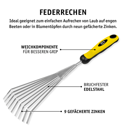 MISTER TOOL Garten-Set 5-tlg. (Gartenschaufeln)