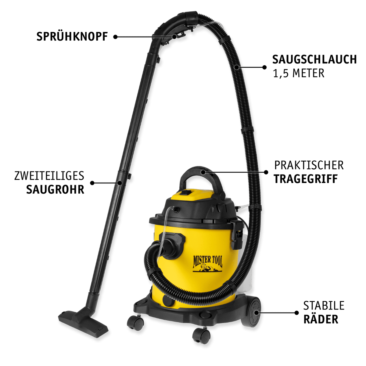 MISTER TOOL Waschsauger