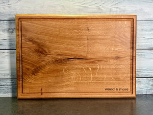 Eiche Schneidebrett erweiterbar 46x32x4 cm – CHEFSTATION L