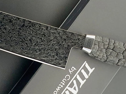 titanX Black limited Evolution Damastmesser - Made in Germany