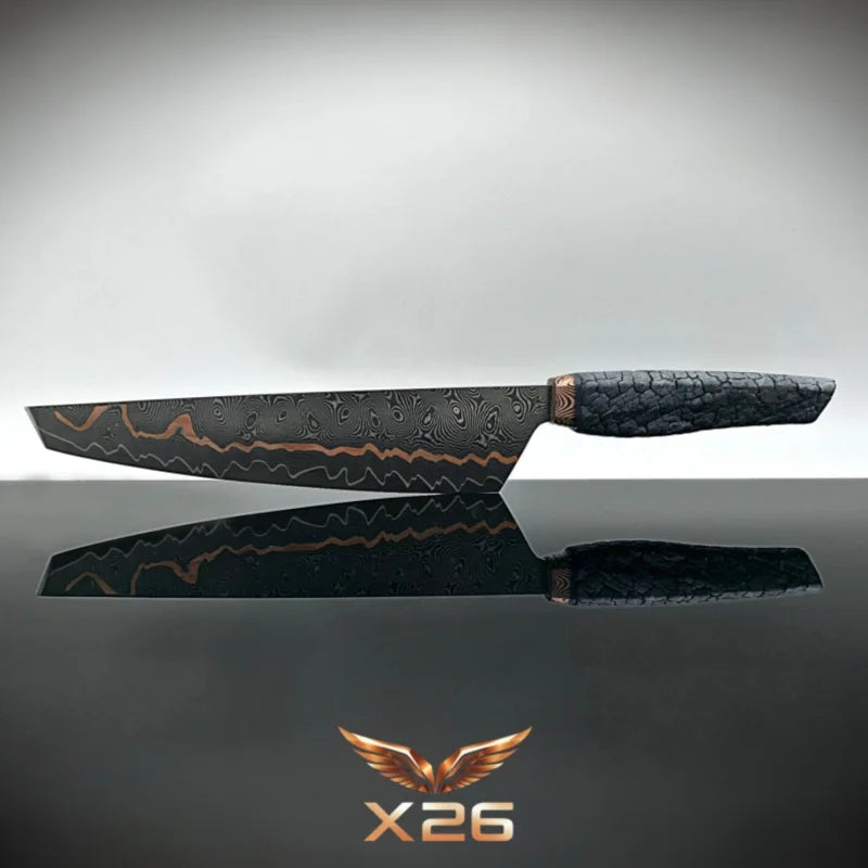 Cu-Mai Raptor Evolution Limited mit dunkler Klinge und markanter Kupferlinie